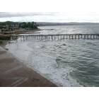 Capitola: Winter Storm at Capitola Beach