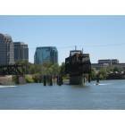 Sacramento: Swing Bridge on Sacramento River.