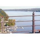 Highland: Mariner's Harbor, pic taken from old train bridge over the Hudson River, Highland, NY.