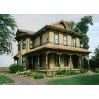 Mitchell: : Dakota Discovery Museum: Beckwith House is one of 4 historical buildings on the musuem grounds. This was the home of the founder of the World's Only Corn Palace, Louis Beckwith.