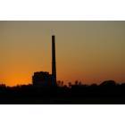 Gentry: The Flint Creek Power Plant at sunset