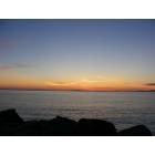 Oak Harbor: Sunset on West Beach