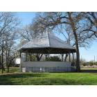 Cameron: Pavillion built in 1890 on the site of the boyhood home of 