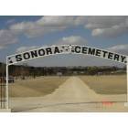 Sonora: cloudy cemetery entrance030108