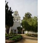 San Juan Bautista: Mission at San Juan Bautista / bell tower