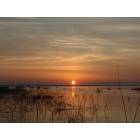 Coldspring: Sunrise over Lake Livingston, Coldspring, TX