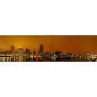 Baltimore: : Rainy Night on the Inner Harbor, panorama