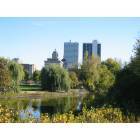 Fort Wayne: Rivergreenway View of Downtown