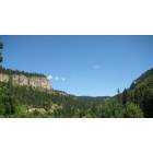 Spearfish: Spearfish Canyon rim at Savoy, SD
