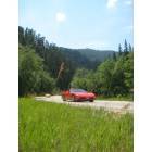 Spearfish: Corvettes in Spearfish Canyon, SD