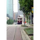 Dallas: : Trolley Car in Downtown Dallas