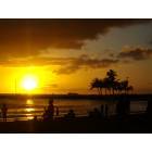Honolulu: Sunset in Waikiki