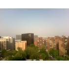Arlington: View of Rosslyn area from high rise apartment
