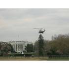 Washington: President's helicopter landing at the White House.