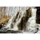 Clintondale: the falls on crow hill rd. (spring thaw)