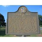 Preston: Church Hill Historic Marker on GA Highway 41 north of Preston at Webster - Marion County line.