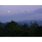 Blue Ridge: Full Moon Over Blue Ridge Mountains May 2008