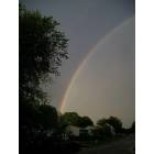 Naugatuck: Rainbow After The Storm: Heavy rains & thunder produce this beutiful rainbow