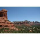 Sedona: Hike to Coffee Pot with Soldiers Pass and the Fin in background