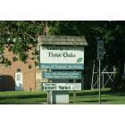 Three Oaks: Three Oaks Hometown sign
