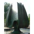 Huntington: Marshall Memorial Fountain Close-up