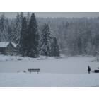 Lake Marcel-Stillwater: Snow on the lake
