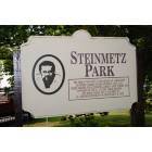 Schenectady: Photograph of the sign at Steinmetz park in Schenectady NY
