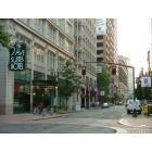 Portland: Beautiful Portland downtown street