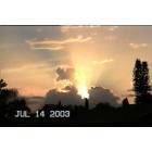 Cape Coral: A flaming sunset on Cape Coral