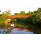 Warrenville: New Prairie Path Bridge over Dupage River At Butterfield Road