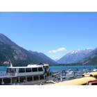 Stehekin: Lady of the Lake boat on Lake Chelan at Stehekin Landing