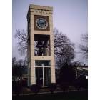 Saginaw: : Clock Tower on Michigan Ave near Court Street.