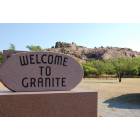 Granite: WELCOME TO GRANITE MONUMENT GRANITE OKLAHOMA