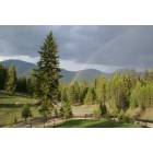 Thompson Falls: Summer Rainbow near Thompson Falls, MT