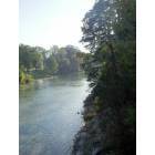 New Braunfels: Comal River looking East from Common Street bridge.