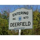 Deerfield: Entering Deerfield, MA