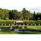 Kennett Square: Longwood Gardens created by Pierre duPont in 19th century