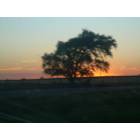 Shallowater: Sunset at Shallwater, Texas