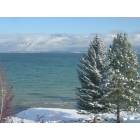 Polson: Winter view from our deck