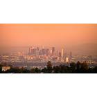 Los Angeles: : Downtown Los Angeles at sunset