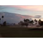 Sun City: Sunset on the golf course
