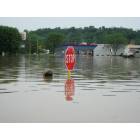 Martinsville: : martinsville flood june 7th, from the k-mart parking lot.