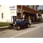 Rosebud: 1930 Model A Ford Parked in front of Hometown Appliance and More