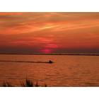 Cleveland: Beautiful Sunset East 55th Lake Erie
