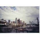 Seattle: : A beautiful shot of downtown Seattle from the waterfront