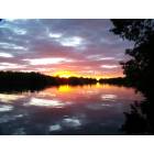 Orland: Sunset on Toddy Pond