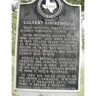 Calvert: Robertson County Courthouse. Calvert, TX