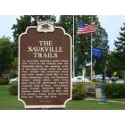 Saukville: Sauk trail sign on 9/11/08