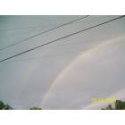 Cherryville: Double rainbow over  North Drive in Cherryville, NC.