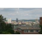 Worcester: Worcester Skyline from Holy Cross